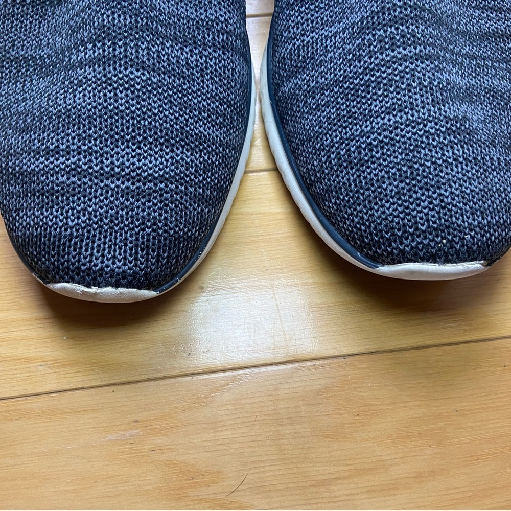 Mens COLE HAAN Grandsport OS Knit Leather Sneaker 13M Gray‎ Crossover Dress Shoe - Picture 7 of 11